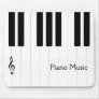 Piano Music Mousepad