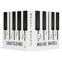 Piano Music Notes binders