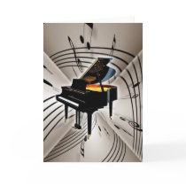 Piano Notes and Staff cards