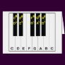 Piano Notes Greeting Card