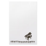 Piano Notes Stationery