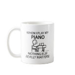 Piano Nothing Else Matters mugs