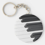 Piano or Organ Keyboard Keys Keychains