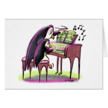 pIaNo pEnGuInS Card
