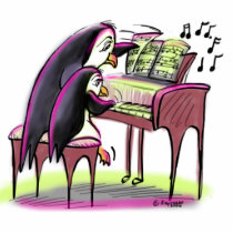 pIaNo pEnGuInS photo sculptures by raycasso pIaNo pEnGuInS photo sculptures