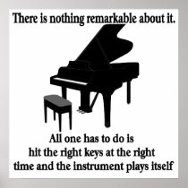 Piano Player Poster Pianist Musician posters