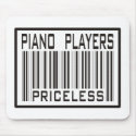 Piano Players Priceless mousepads