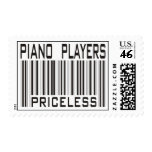 Piano Players Priceless postage