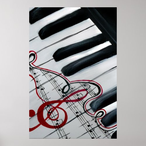 Piano print