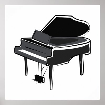 piano posters