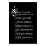 Piano Problems List posters