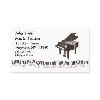 Piano Profile Card profilecard