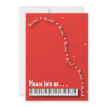 Piano Recital Invitation