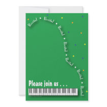 Piano Recital Invitation