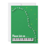 Piano Recital Invitation