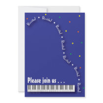 Piano Recital Invitation