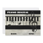 Piano Recital Invitation