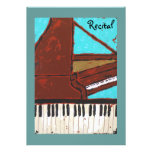 Piano Recital invitation