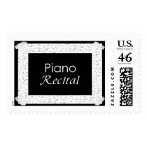 Piano Recital postage by dndartstudio Piano Recital postage