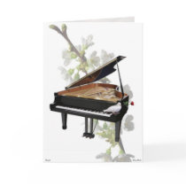 Piano -Romantic Music- Card