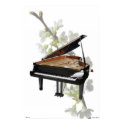 Piano - Romantic Music- Poster posters by norman888 Piano - Romantic Music- Poster posters