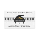 Piano Sales Business Card: Piano 3D Model