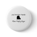 Piano Singer buttons by TheFamousLabel Piano Singer buttons