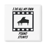 Piano Stunts Refrigerator Magnet
