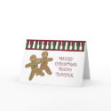 PIANO teacher merry christmas cards