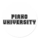 Piano University stickers