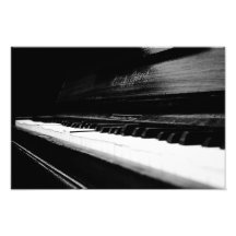 Piano viejo impresiones fotograficas