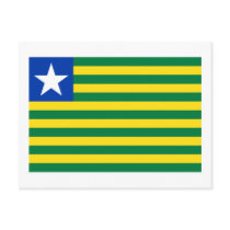 Piauí, Brazil Flag postcards