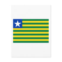 Piauí, Brazil Flag postcards