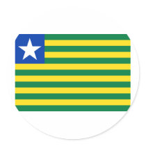 Piauí, Brazil Flag stickers
