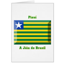 Piauí Flag Gem cards by Vexillophile Piauí Flag Gem cards
