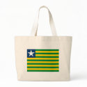 Piaui Flag Tote Bag by FlagTshirts Piaui Flag Tote Bag