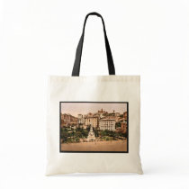 Piazza Acqua Verde (Green Water Place), Genoa, Ita Canvas Bags