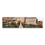 Piazza Acqua Verde (Green Water Place), Genoa, Ita Bumper Stickers