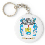 Piazza Coat of Arms (Family Crest) Keychain