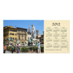 Piazza della Signoria 2012 Calendar Photo Card