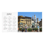 Piazza della Signoria 2012 Calendar Photo Card