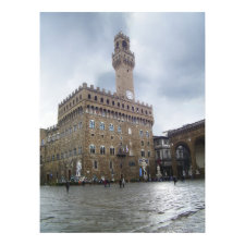 Piazza della Signoria,Florence Poster print