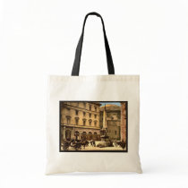 Piazza di Minerva, Rome, Italy classic Photochrom Tote Bag