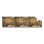 Piazza di Minerva, Rome, Italy classic Photochrom Bumper Stickers