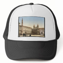 Piazza di San Giovanni in Laterano, Rome, Italy cl Trucker Hats
