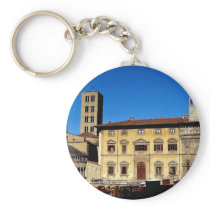 Piazza Grande, Santa Maria della Pieve, Arezzo, Tu Keychains