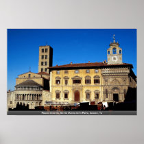 Piazza Grande, Santa Maria della Pieve, Arezzo, Tu Print
