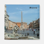 Piazza Navona - Rome Fridge Magnet