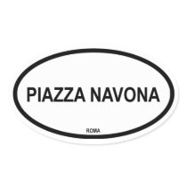 PIAZZA NAVONA STICKERS