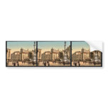 Piazza of Martiri, Naples, Italy classic Photochro Bumper Stickers